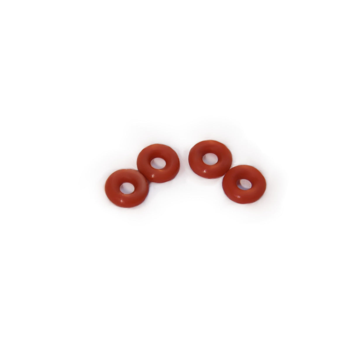 Fingerboard O-Ring Silicon Bushings - Red